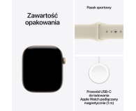 Apple Watch 12 42/Jasne złoto Alu/Piaskowy Pasek M/L 5G - 1594065 - zdjęcie 7